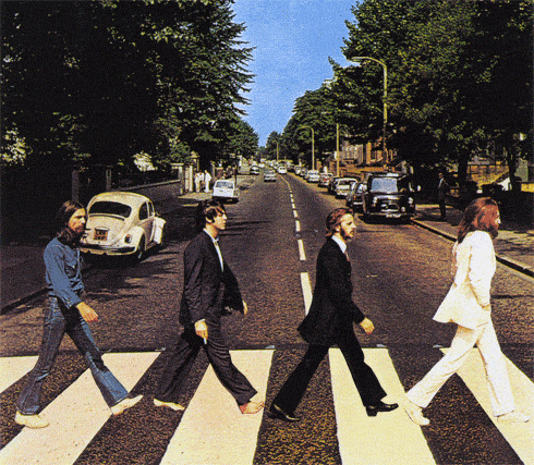 Знаменитая фотография Abbey Road